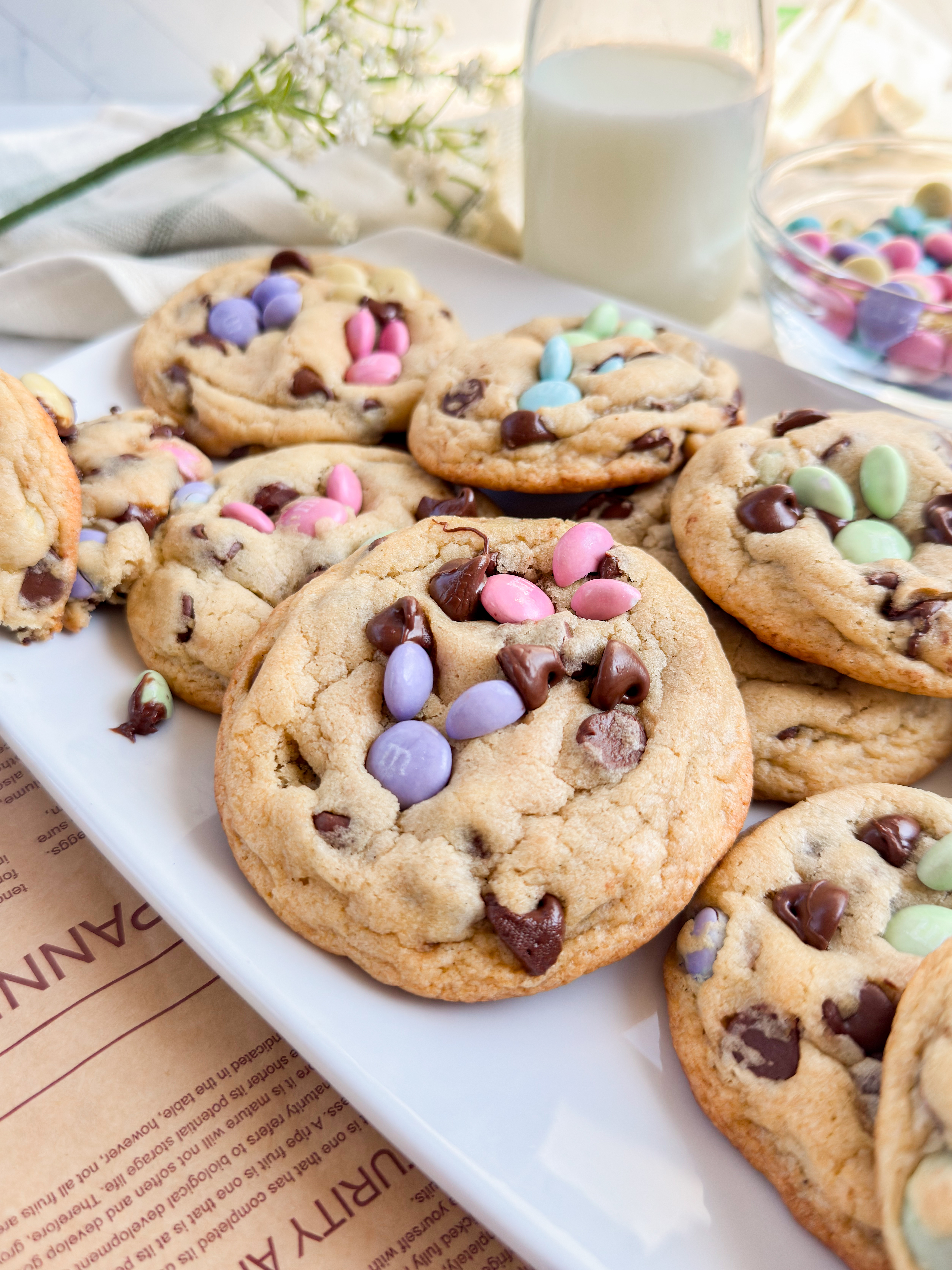 spring-m&m-cookies