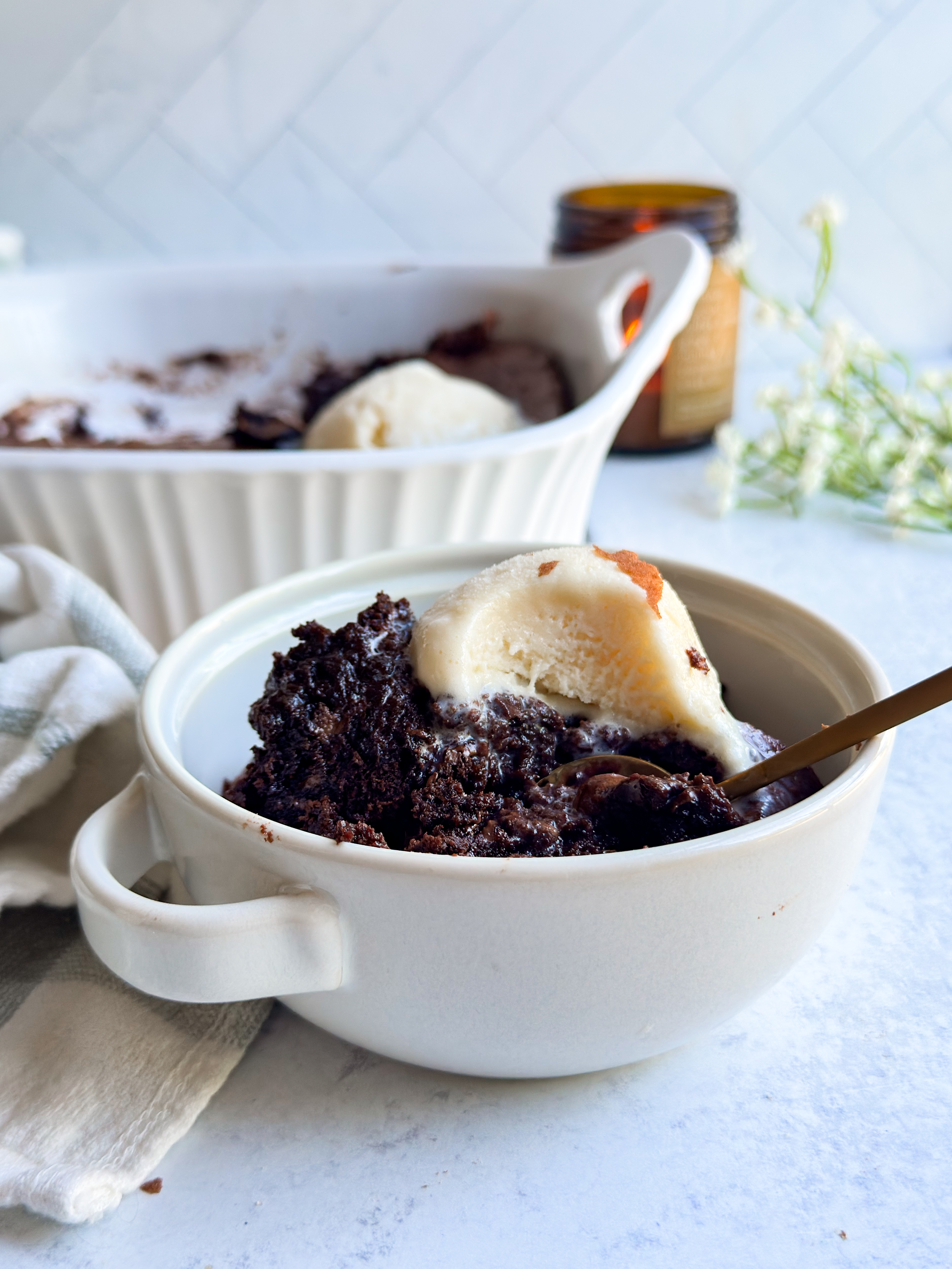 Brown-Butter-Chocolate-Chip-Brownie-Pudding