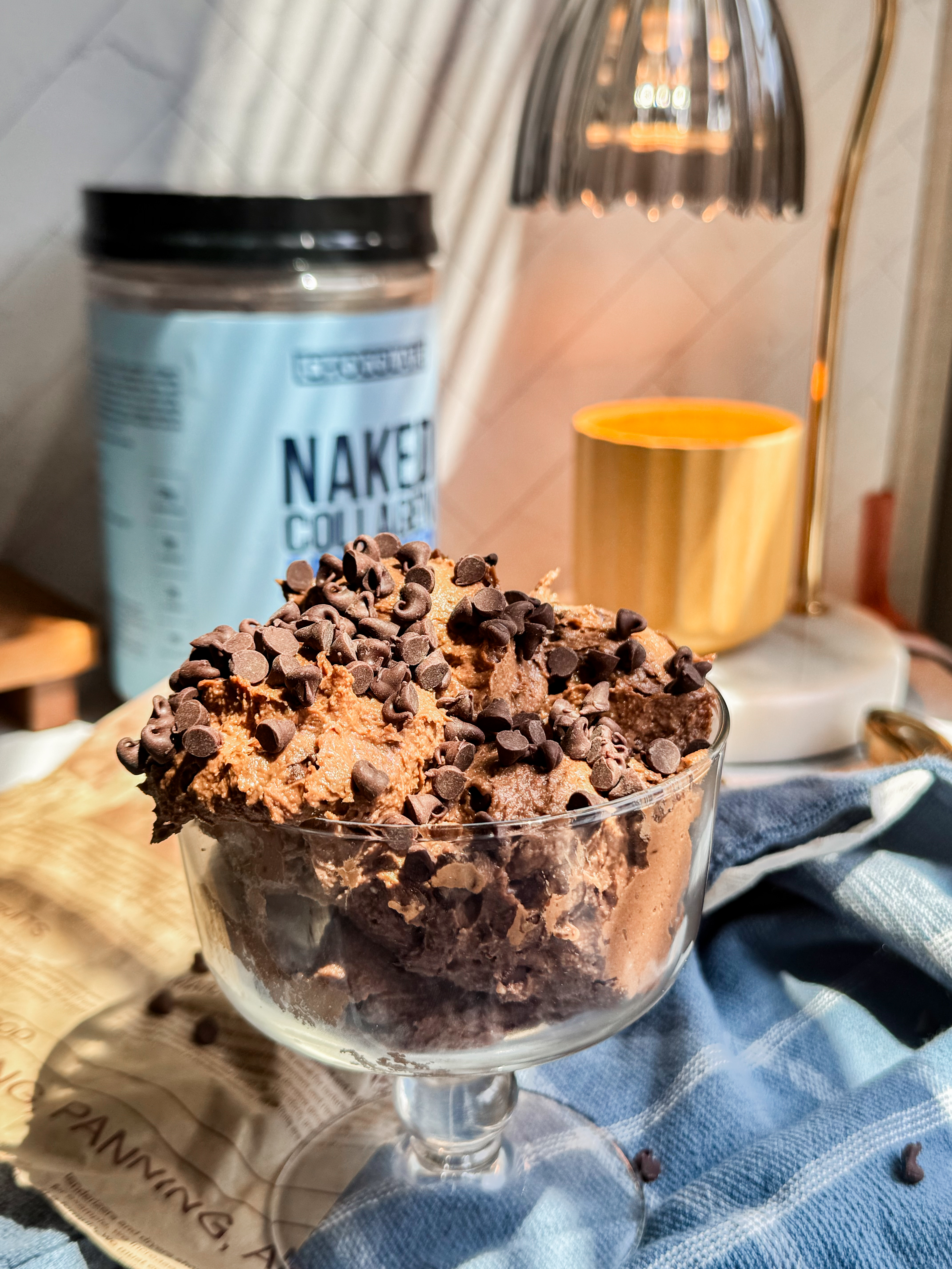 Cottage Cheese Brownie Batter Cookie Dough