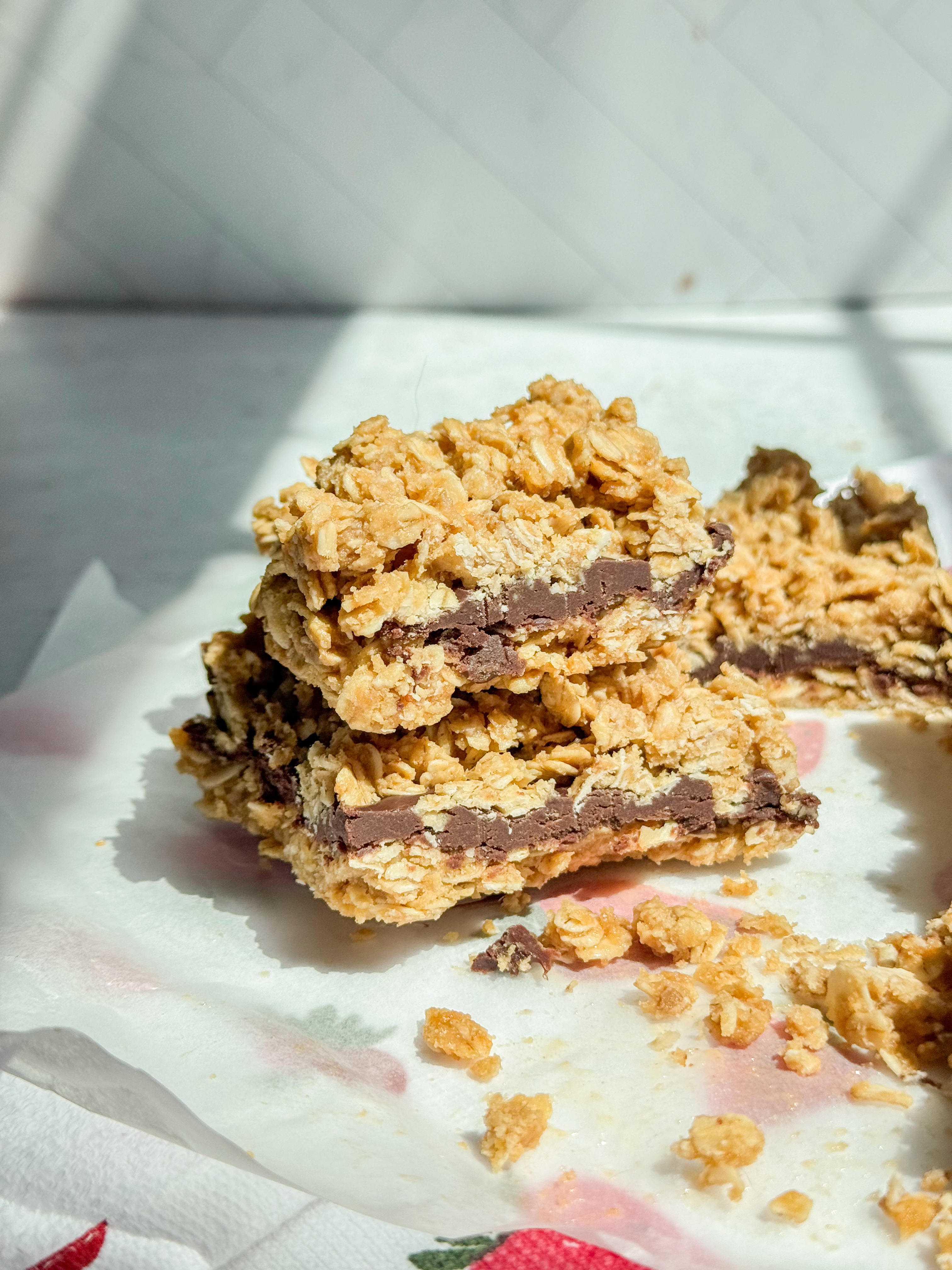 No-Bake-Oatmeal-Fudge-Bars