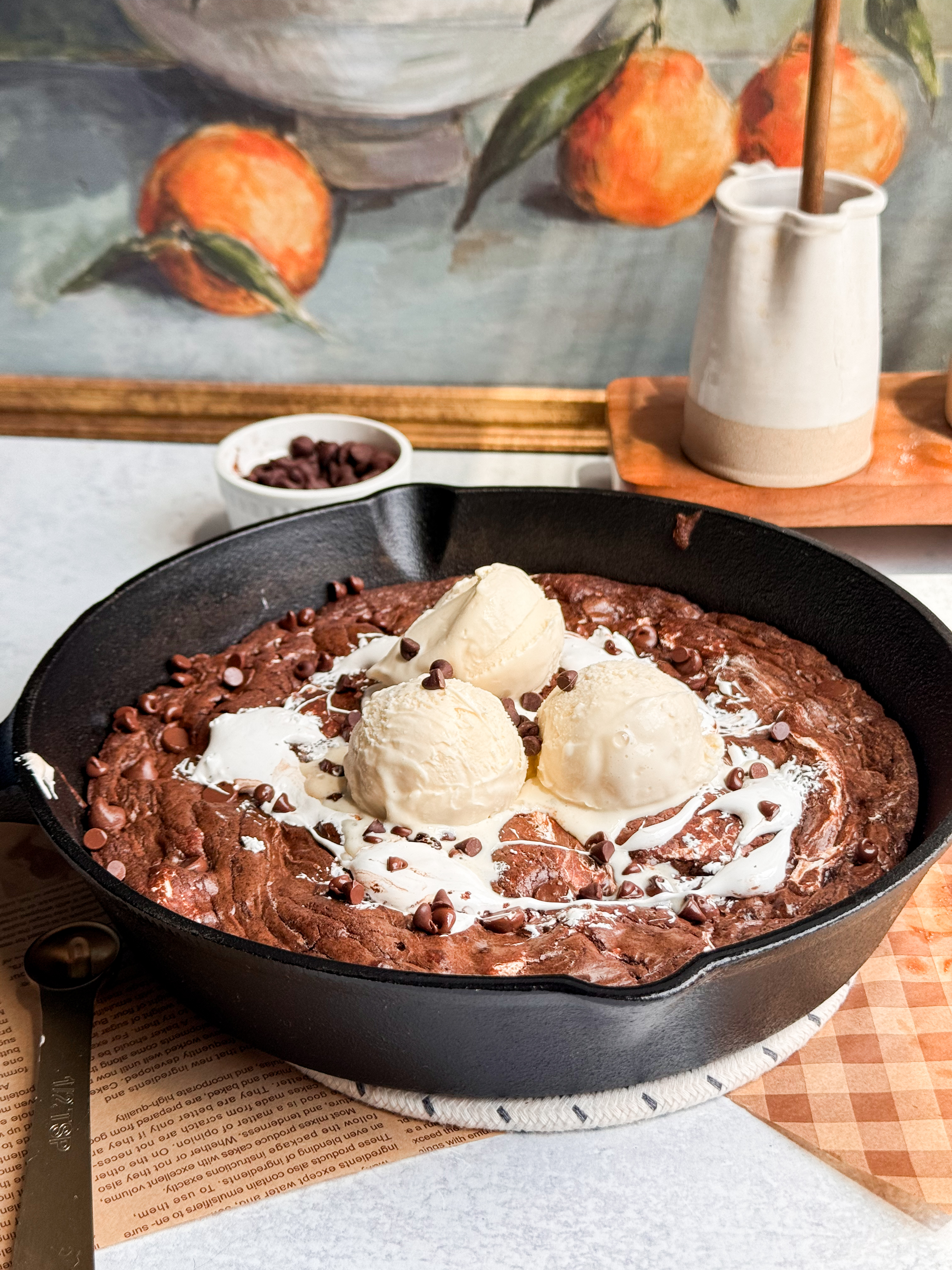 Gooey Marshmallow Brownie Skillet 1 Gooey-Marshmallow-Brownie-Skillet