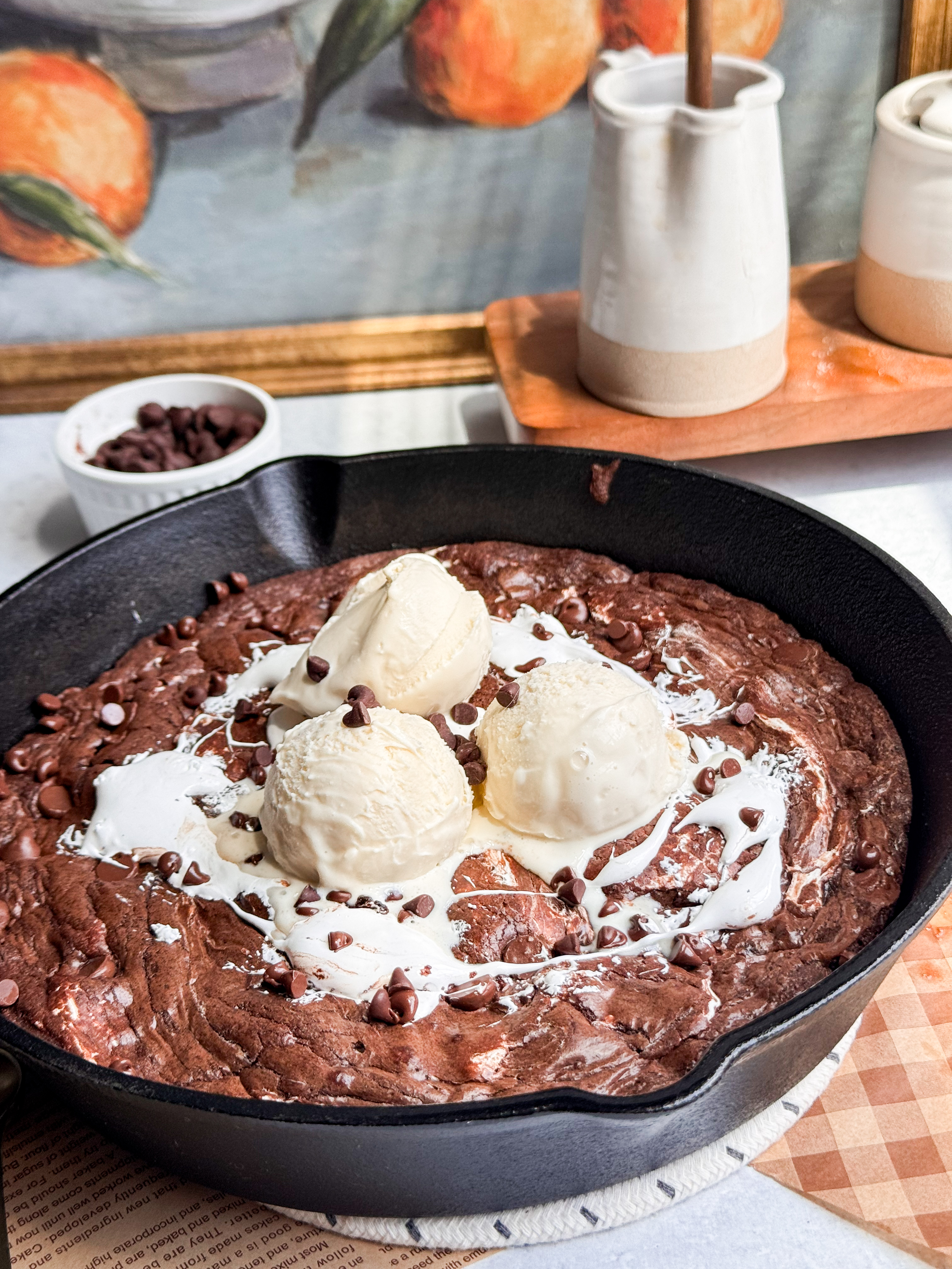 Gooey Marshmallow Brownie Skillet 3 Gooey-Marshmallow-Brownie-Skillet