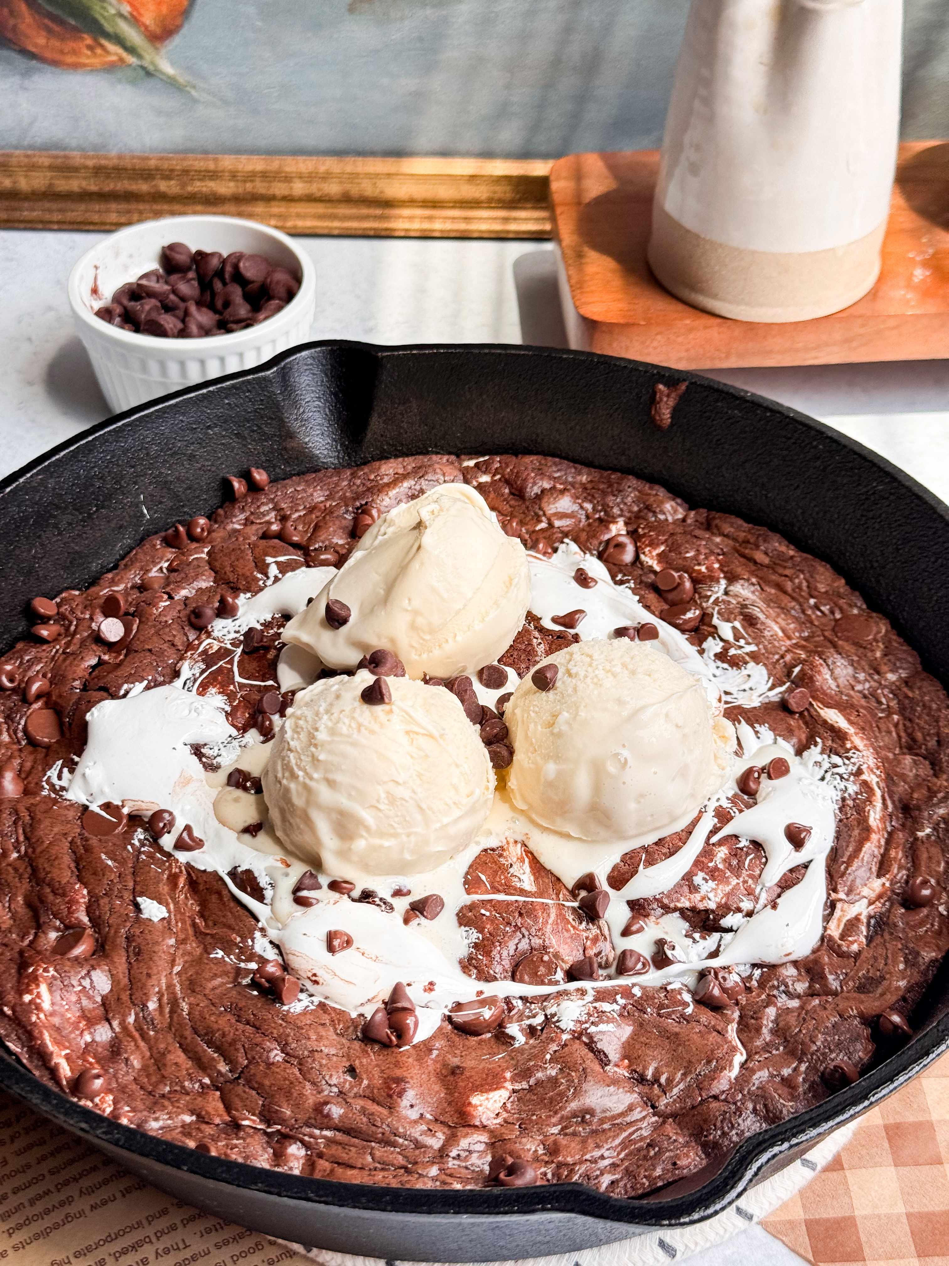 Gooey Marshmallow Brownie Skillet 6 Gooey-Marshmallow-Brownie-Skillet
