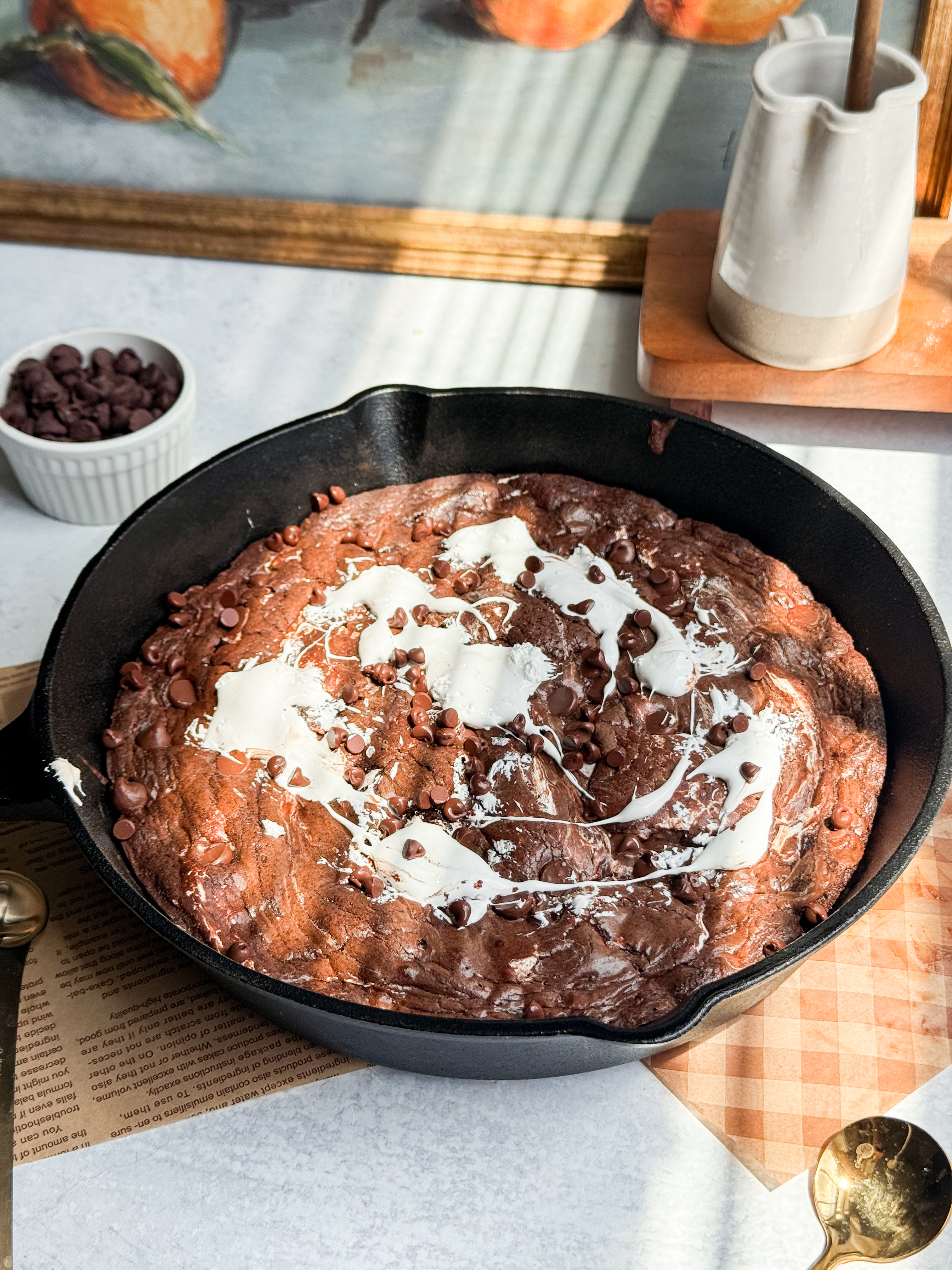 Gooey Marshmallow Brownie Skillet 9 Gooey-Marshmallow-Brownie-Skillet