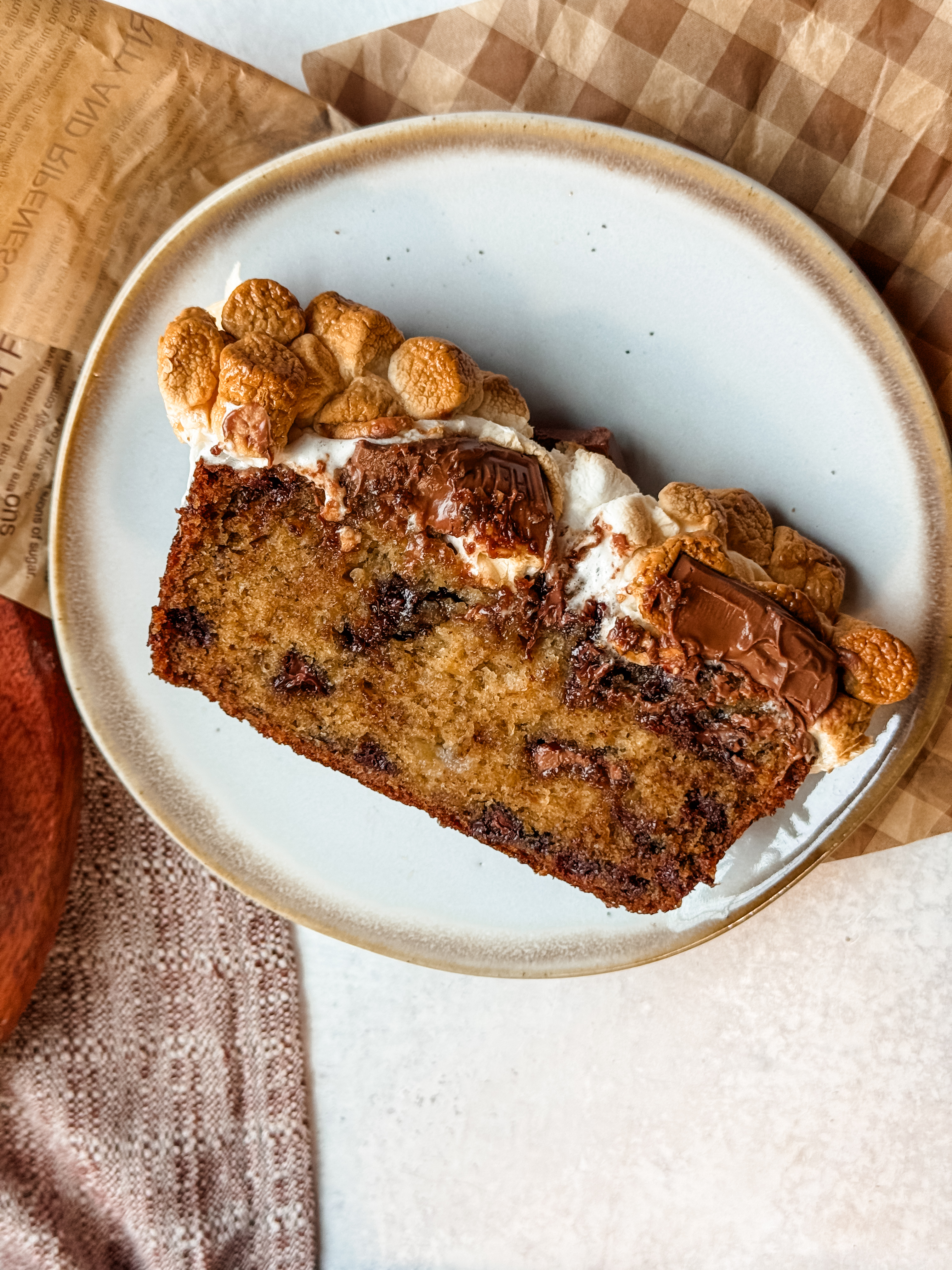 S'mores Banana Bread 9 S'mores-Banana-Bread