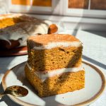 Brown Butter Pumpkin Bars with Cream Cheese Frosting