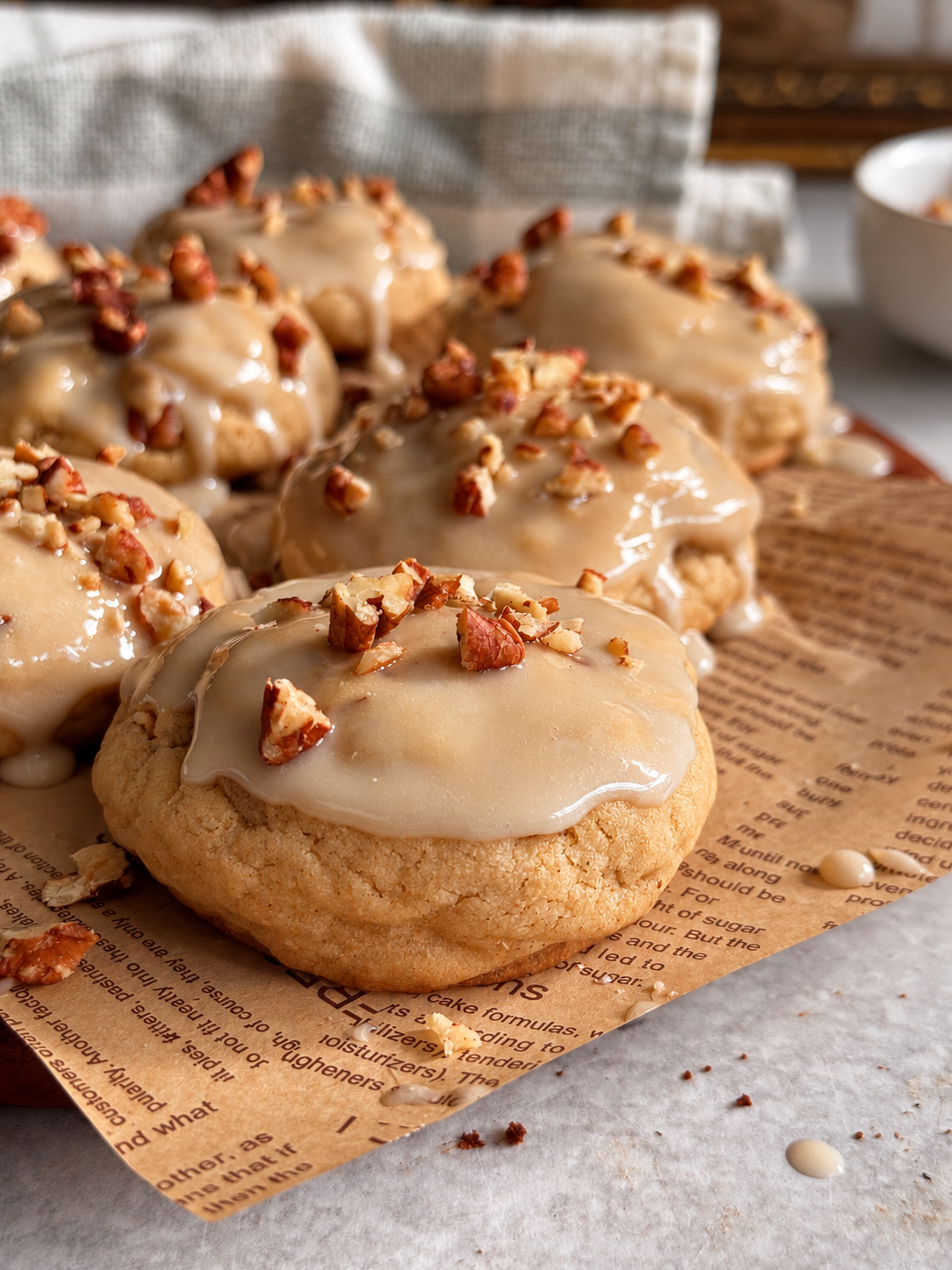 Maple Pecan Cookies with Maple Glaze 5 maple-pecan-cookies-with-Maple-Glaze